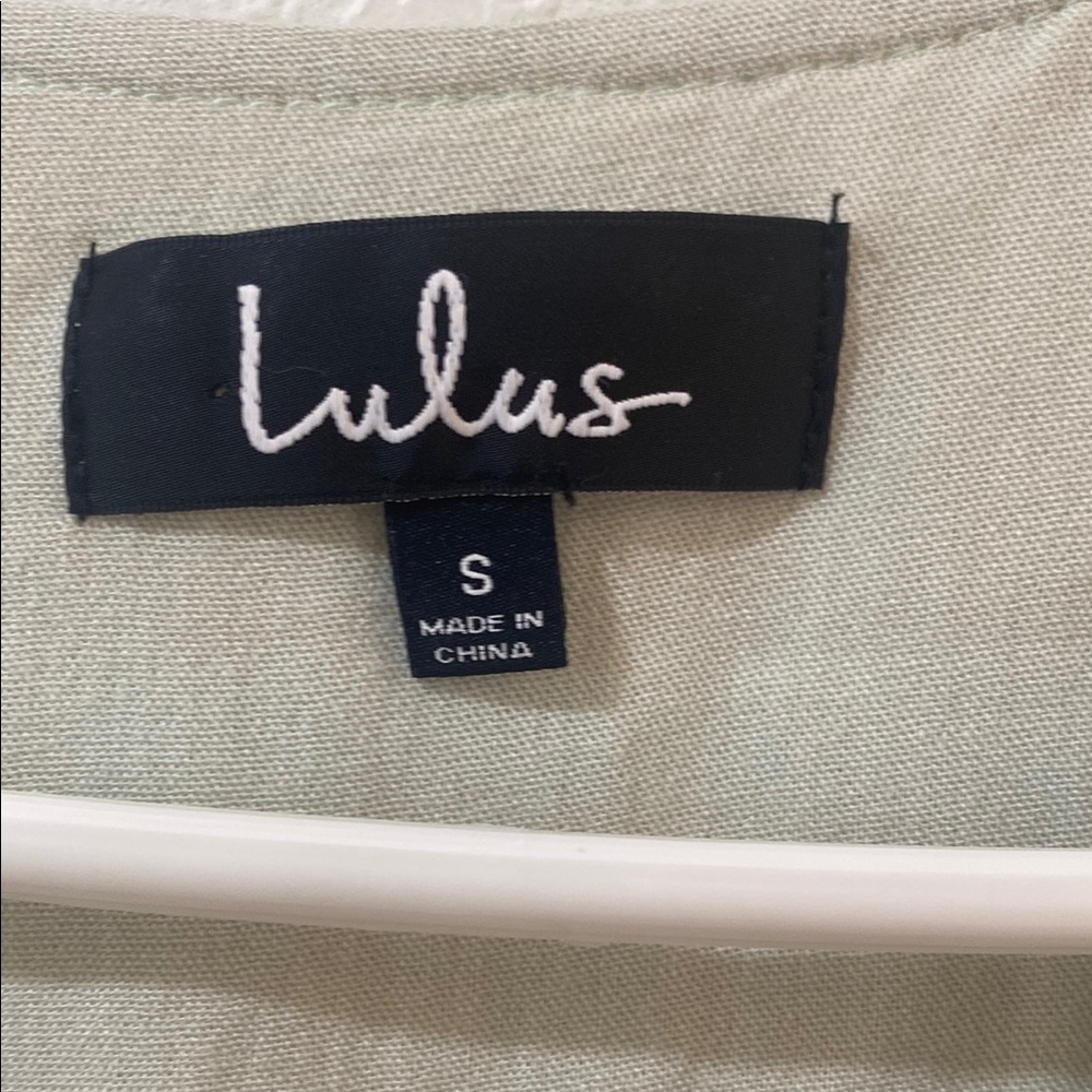 Lulus Light Green Top